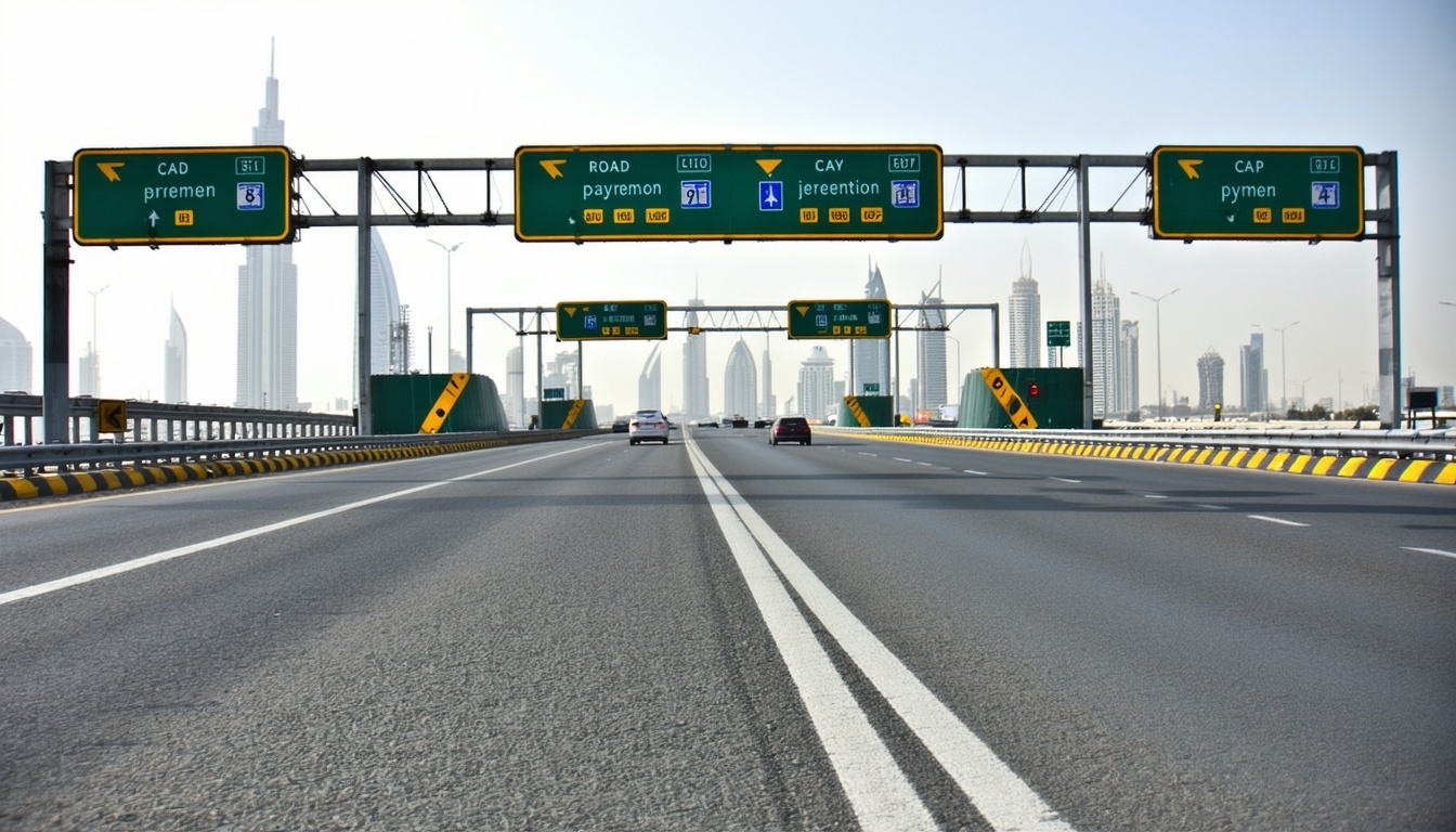 Efficient Road Toll Payment in Dubai