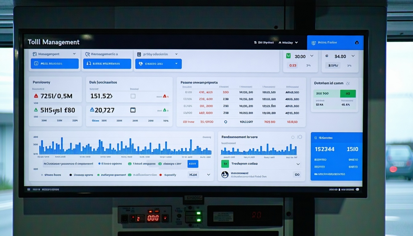 Smart Toll Management Dashboard